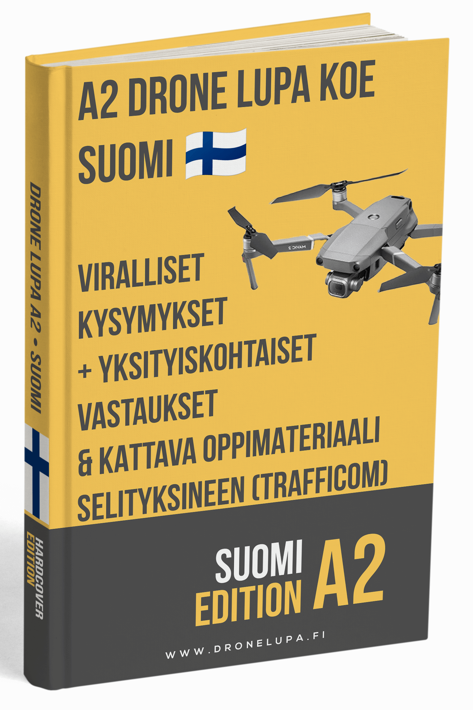 Drone Lupa A2 Koe Suomi – Viralliset kysymykset, yksityiskohtaiset vastaukset & kattava oppimateriaali (Traficom) - Image 1
